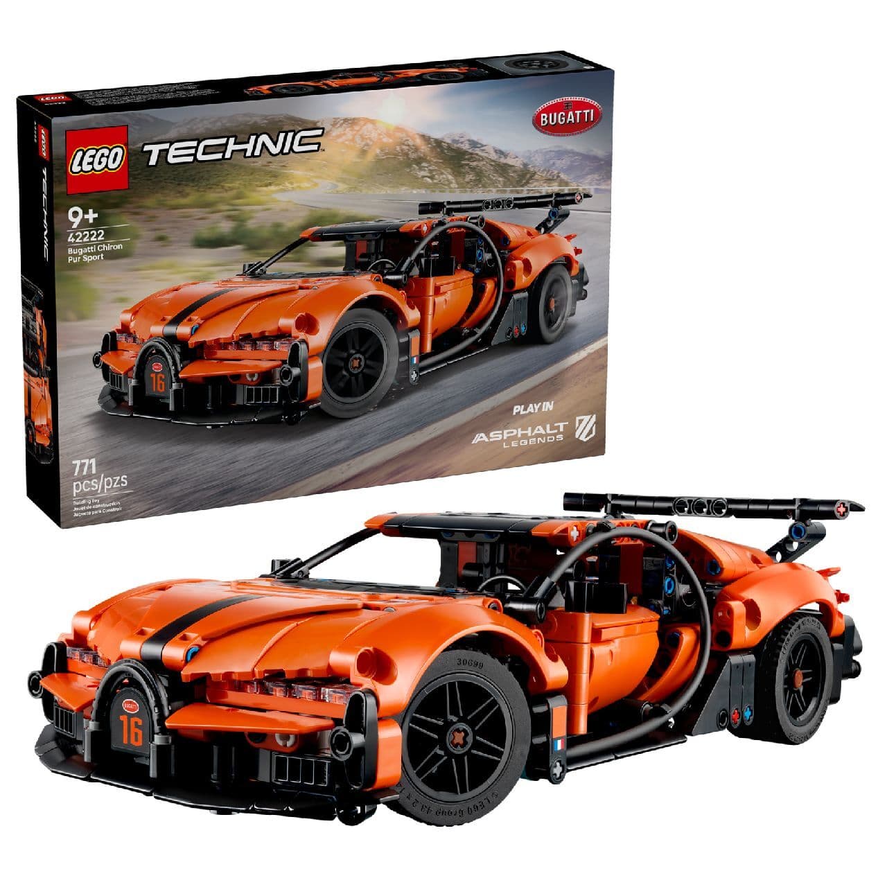 LEGO LEGO Technic Bugatti Chiron Pur Sport Hypercar - Jeux de construction image 2