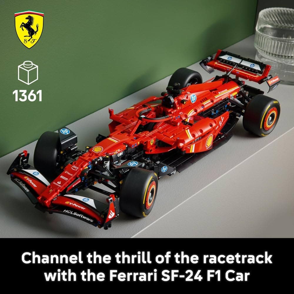 LEGO LEGO Technic Ferrari SF-24 F1 Car Model Kit - Jeux de construction image 2