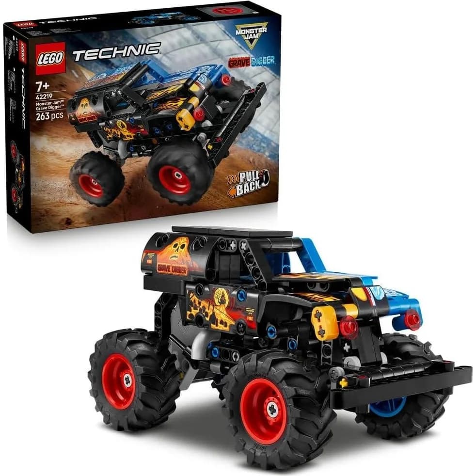 LEGO Technic Monster Jam Grave Digger Fire and Ice (42219)