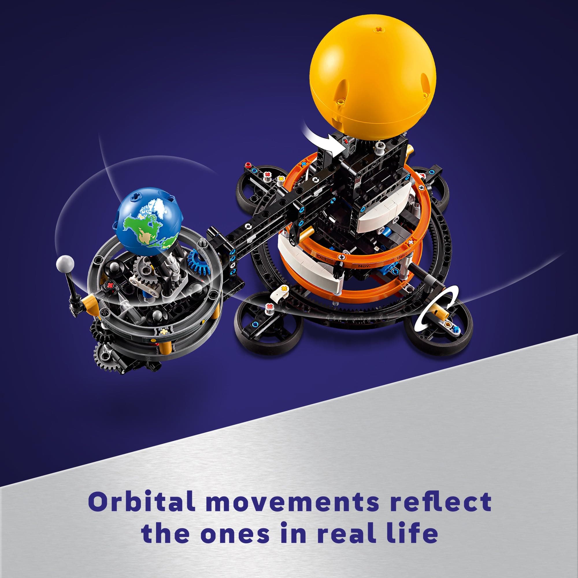 LEGO LEGO Technic Planet Earth and Moon in Orbit - Jeux de construction jouet de construction