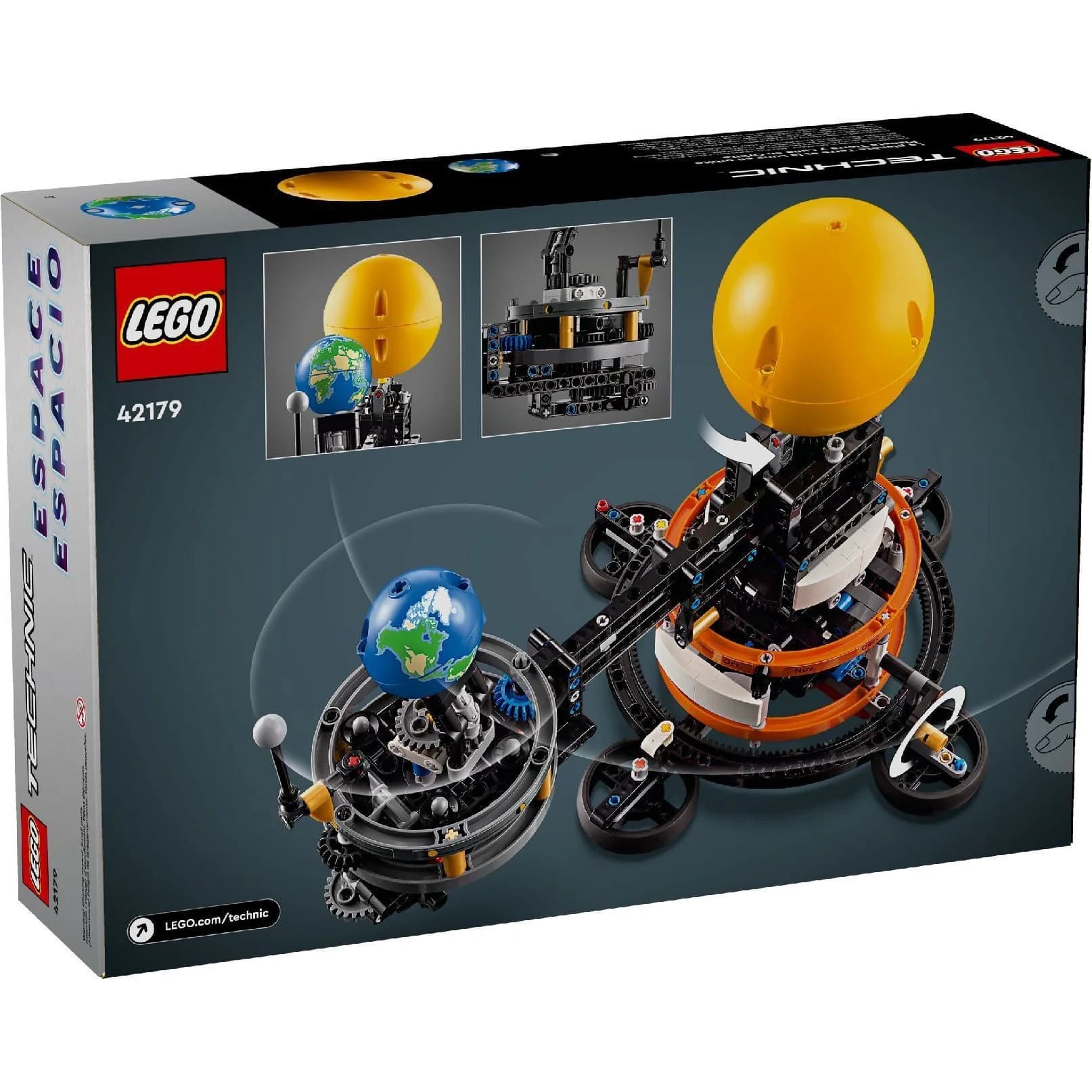 ليغو LEGO Technic 42179 Planet Earth and Moon in Orbit – لعبة تركيب — صورة 2