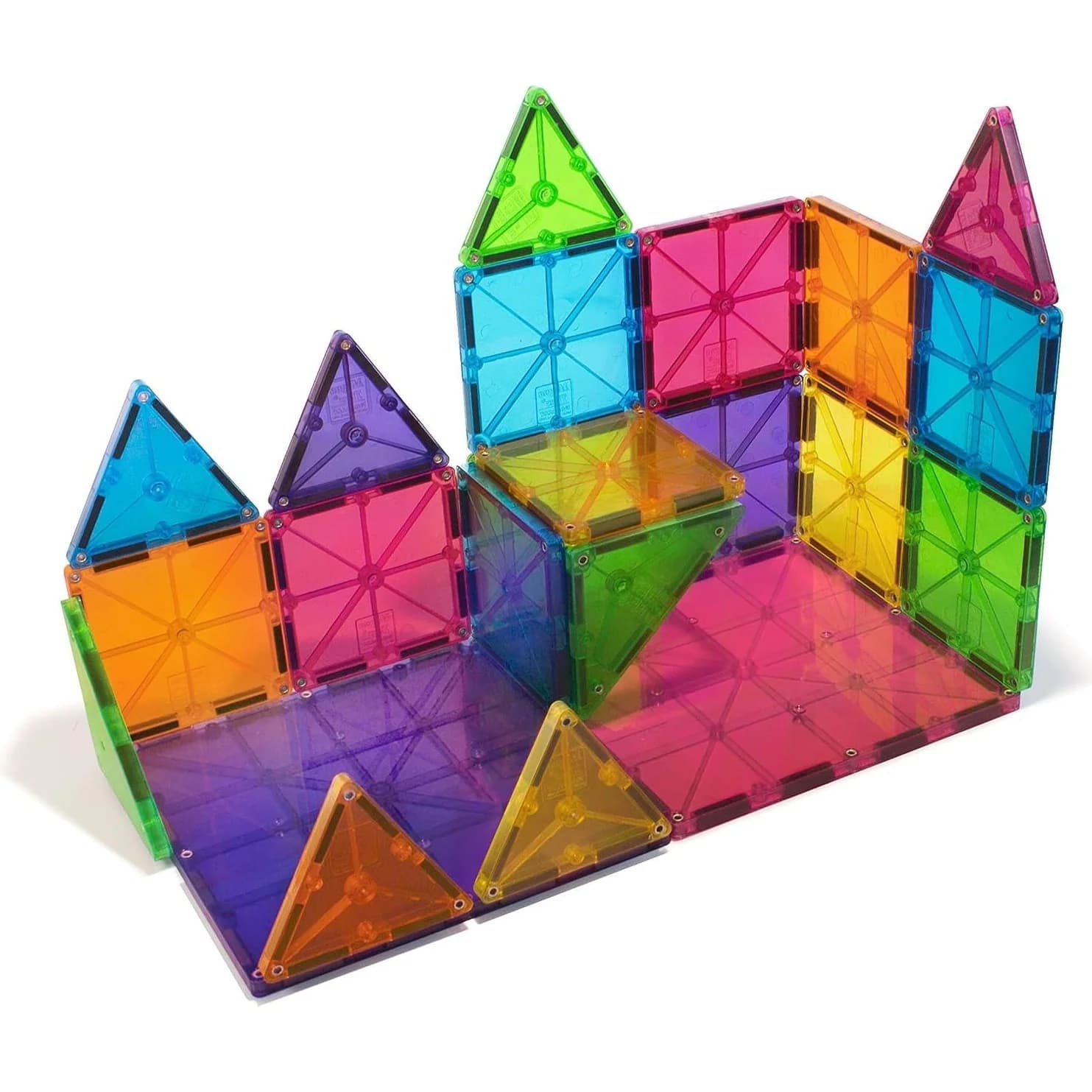 MAGNA-TILES Classic مجموعة مغناطيسية من 32 قطعة (02132) — صورة 3