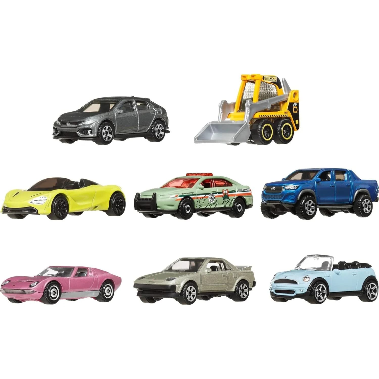 Matchbox مجموعة 8 مركبات 1:64 (HVR81) — صورة 4