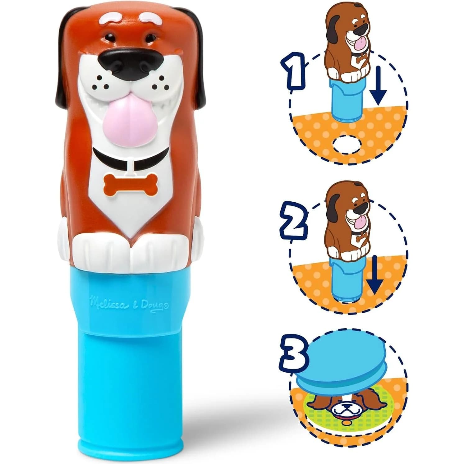Melissa & Doug Sticker WOW! dog stamper and activity pad (50324)