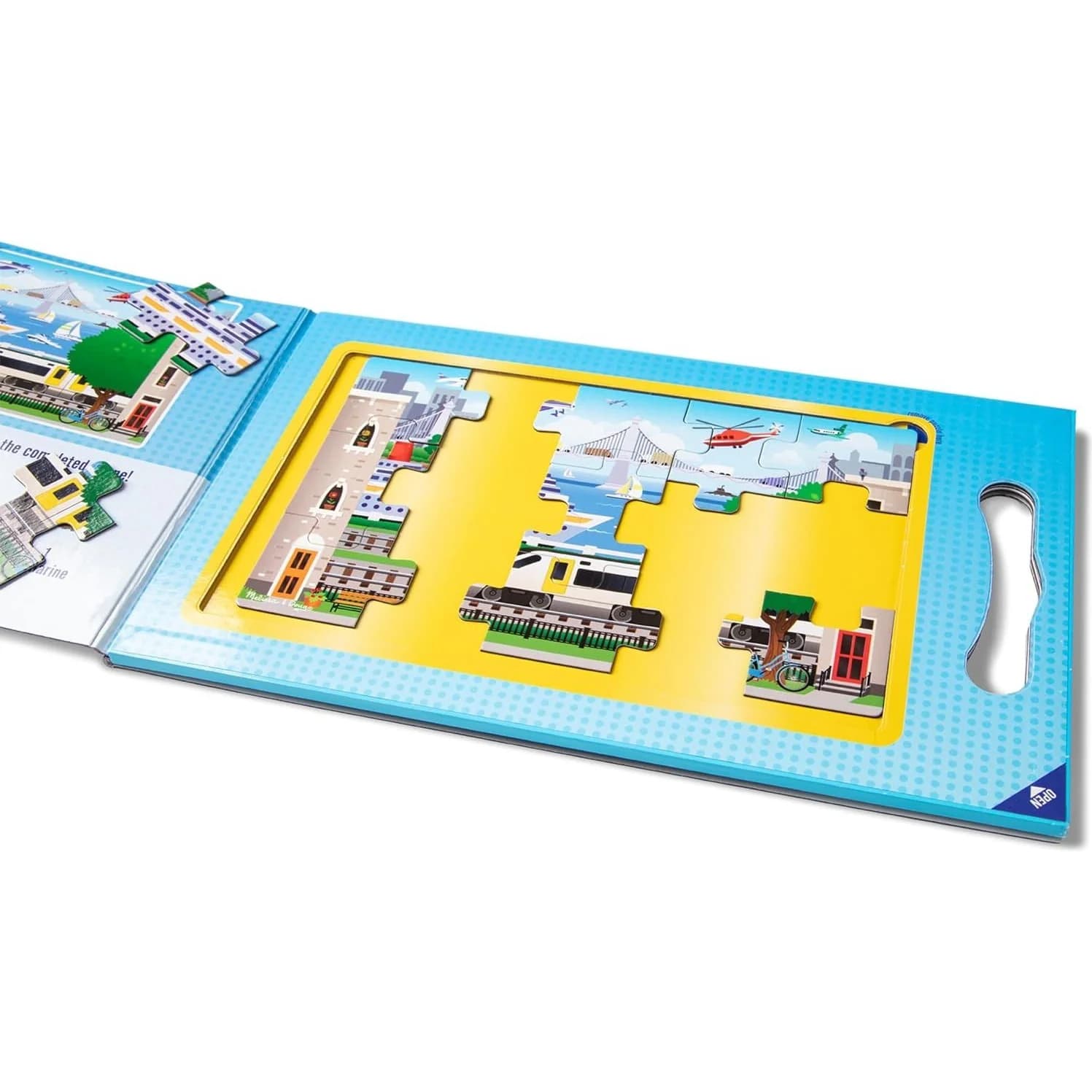 بازل مغناطيسي للسفر بالمركبات من Melissa & Doug (32830) — صورة 2