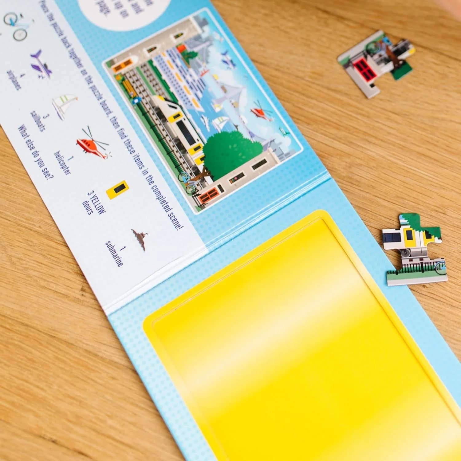 بازل مغناطيسي للسفر بالمركبات من Melissa & Doug (32830) — صورة 3