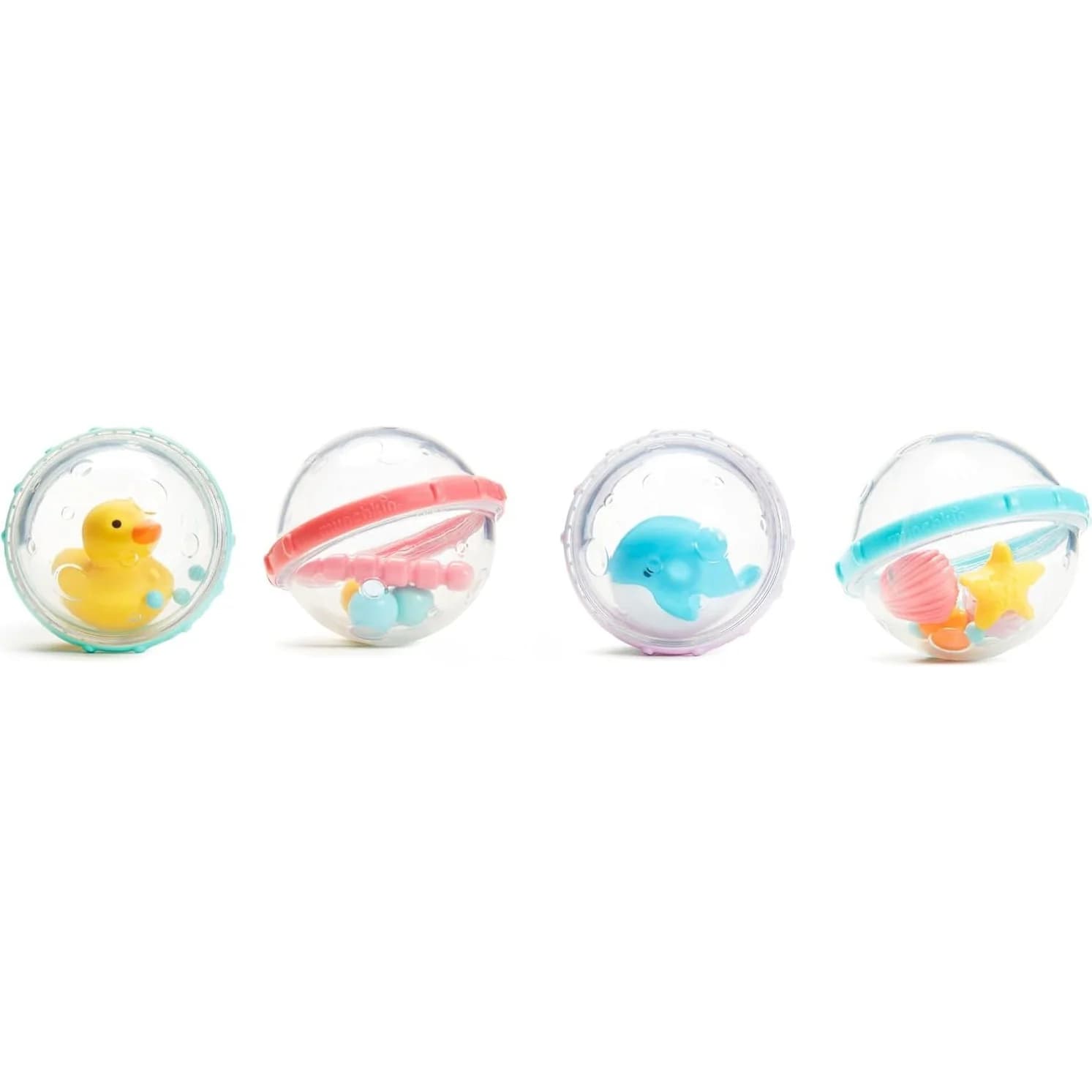 مونشكين Float & Play Bubbles، 4 ألعاب استحمام عائمة (44670)