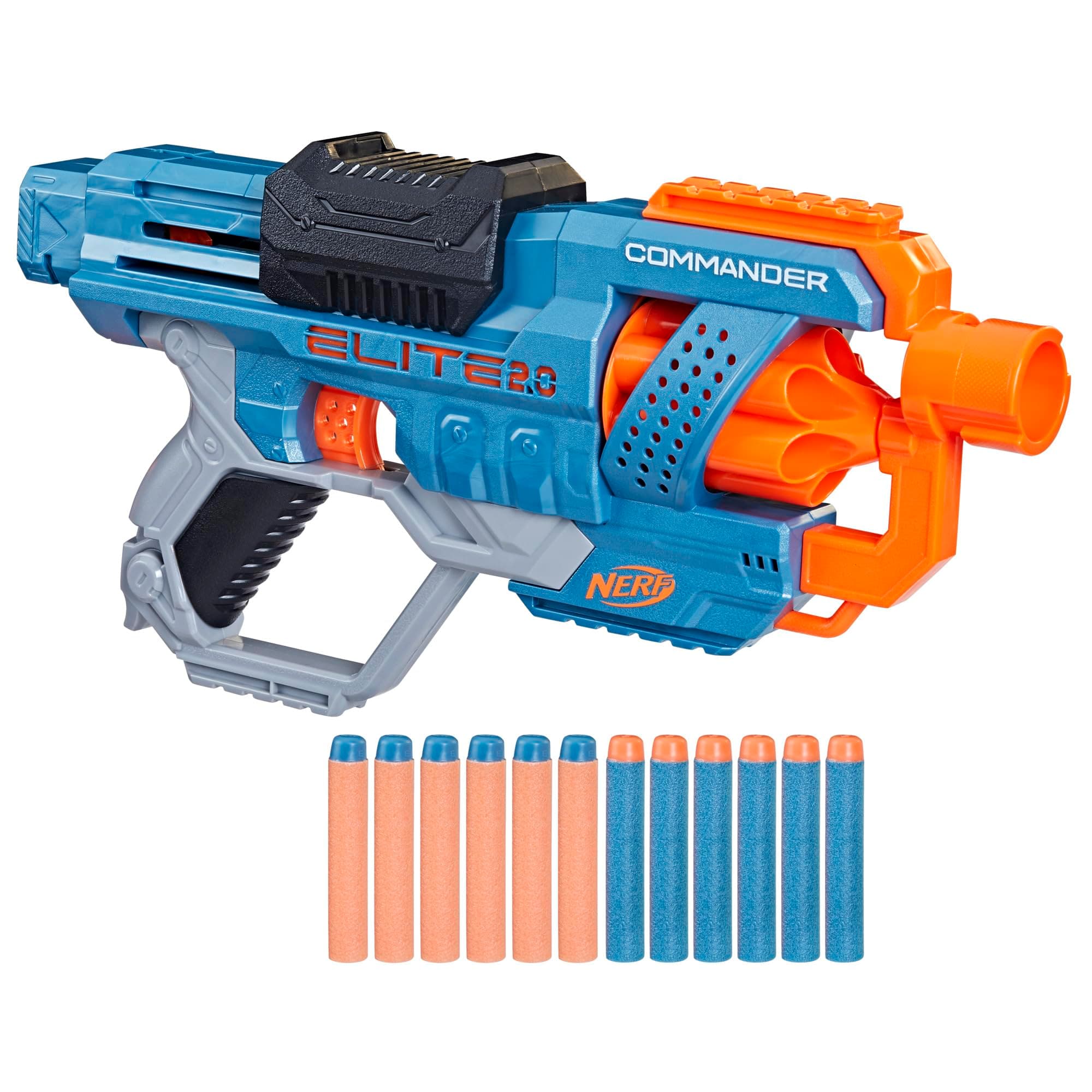 Nerf Nerf Elite 2.0 Commander Rd-6 Blaster - Jeux de plein air image 1
