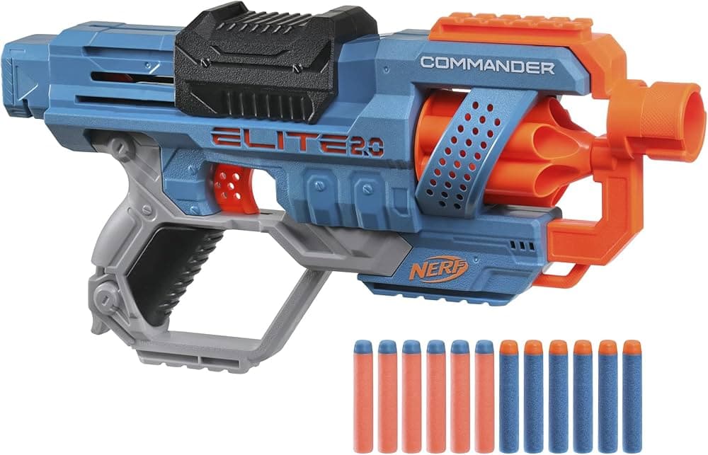 Nerf Nerf Elite 2.0 Commander Rd-6 Blaster - Jeux de plein air image 3