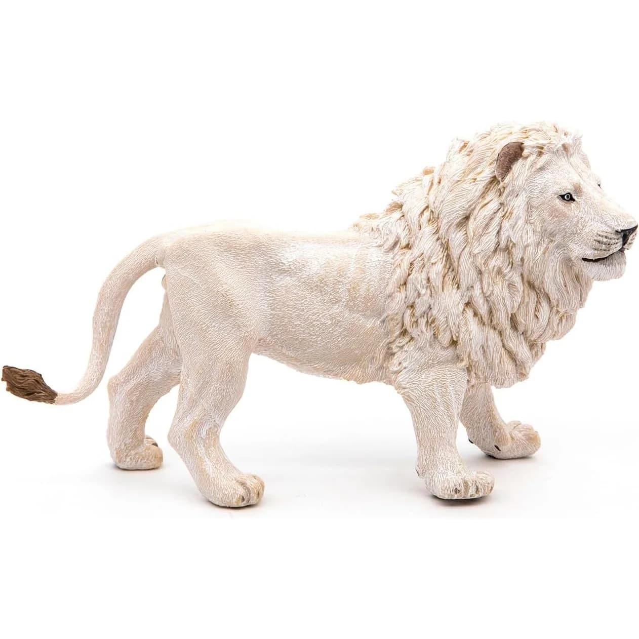Papo White Lion Hand-Painted Figurine (50074) — view 3