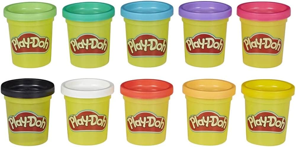 Play-Doh Play-Doh 10 Pack Modeling Compound Case of Colors - Loisirs créatifs image 2