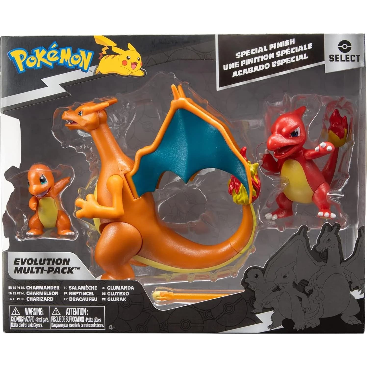 Pokémon Evolution Multi-Pack Charmander, Charmeleon, Charizard (PKW2777) — view 2