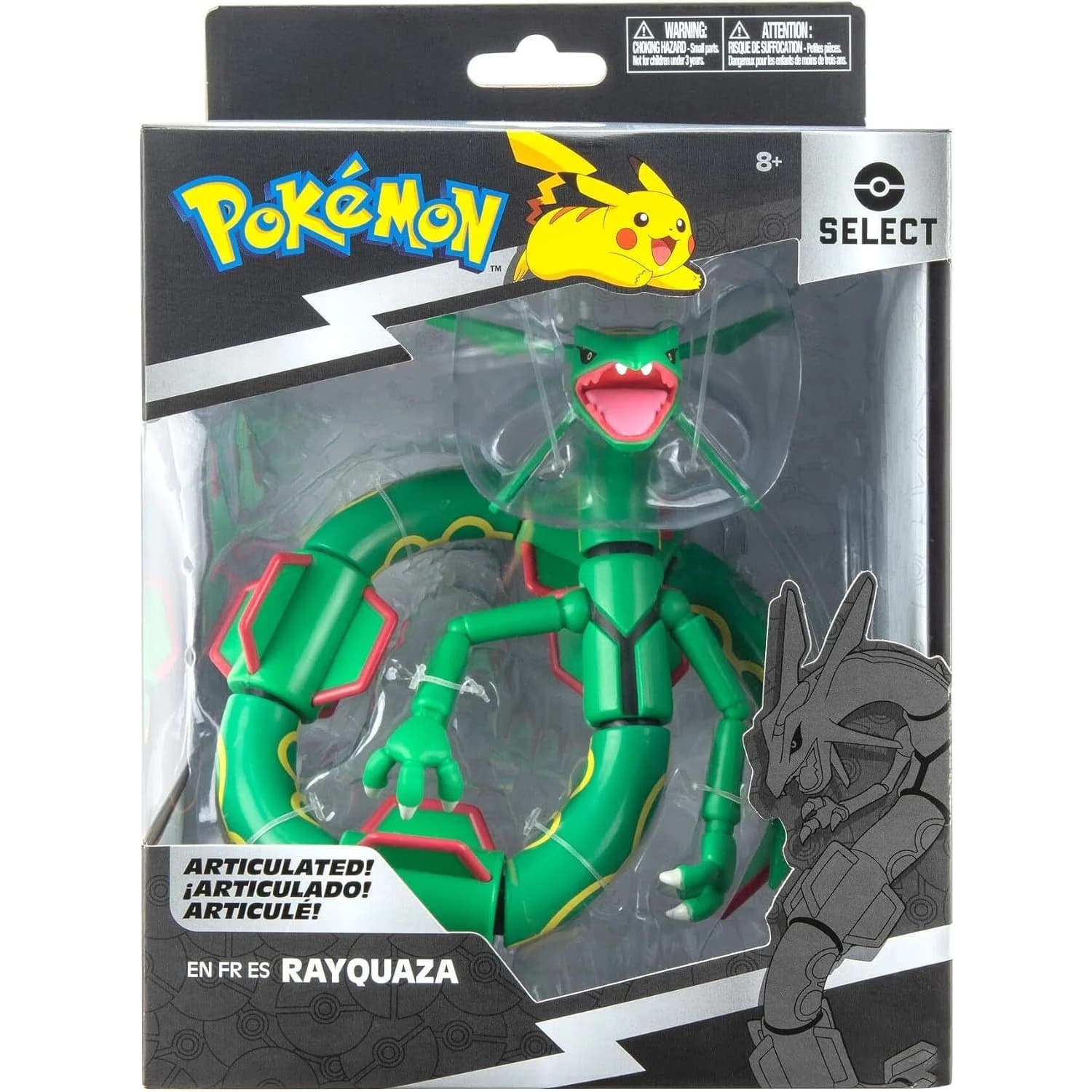 Pokemon Select Rayquaza 6-inch articulated figure (PKW2410)