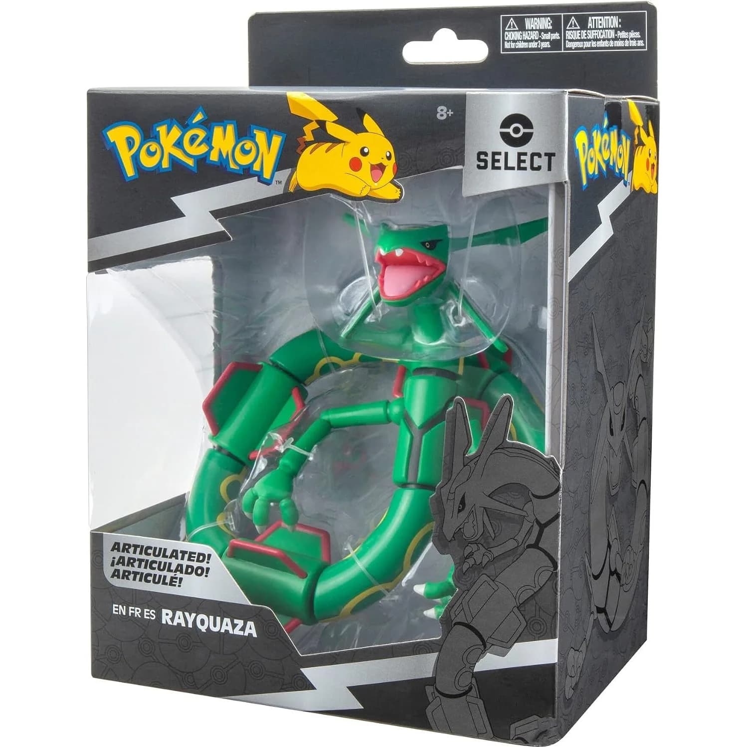 Pokemon Select figurine articulée Rayquaza 6 pouces (PKW2410) — vue 4