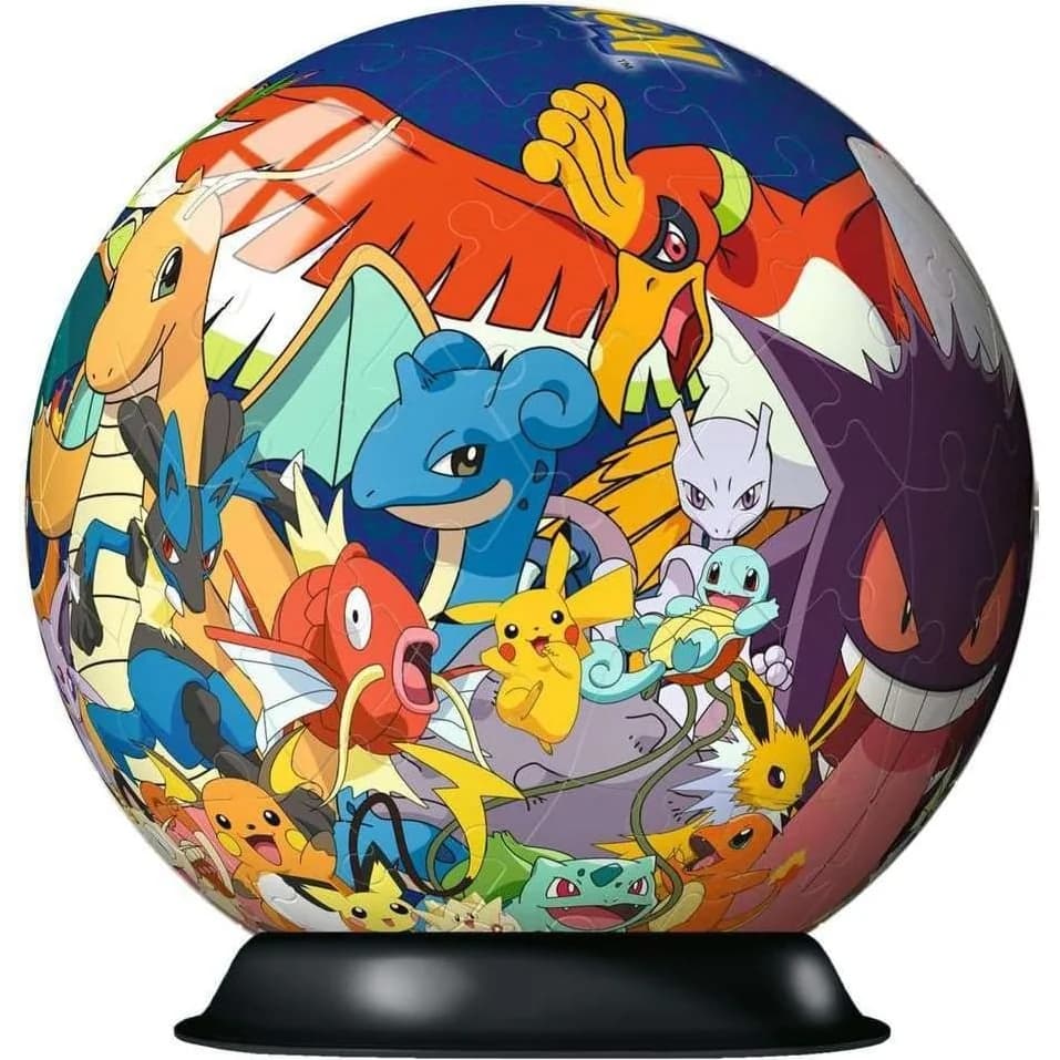 Ravensburger Puzzleball بوكيمون ثلاثي الأبعاد، 72 قطعة (11785) — صورة 2