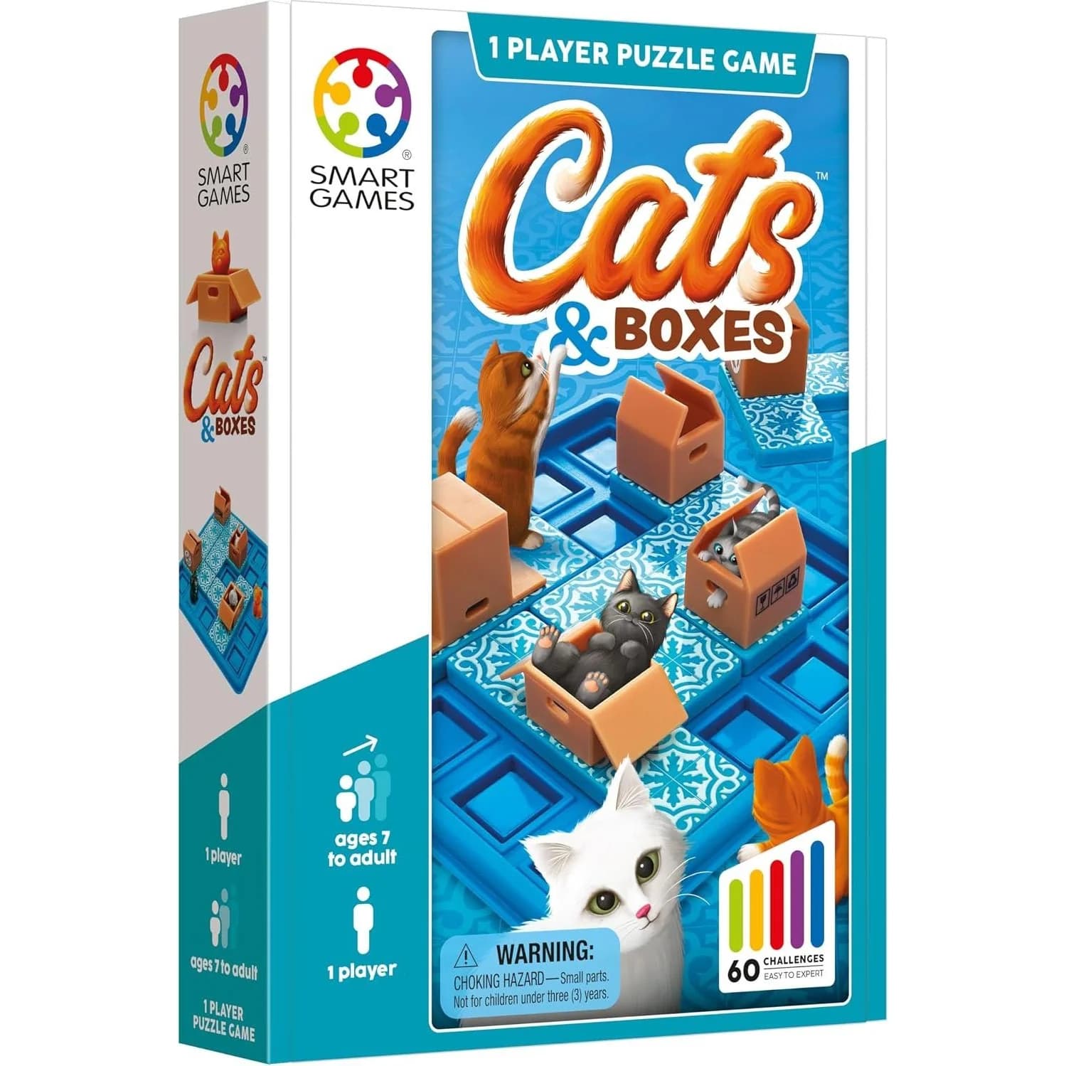 SmartGames Cats and Boxes, casse-tête 1 joueur (SG 450US) — vue 2