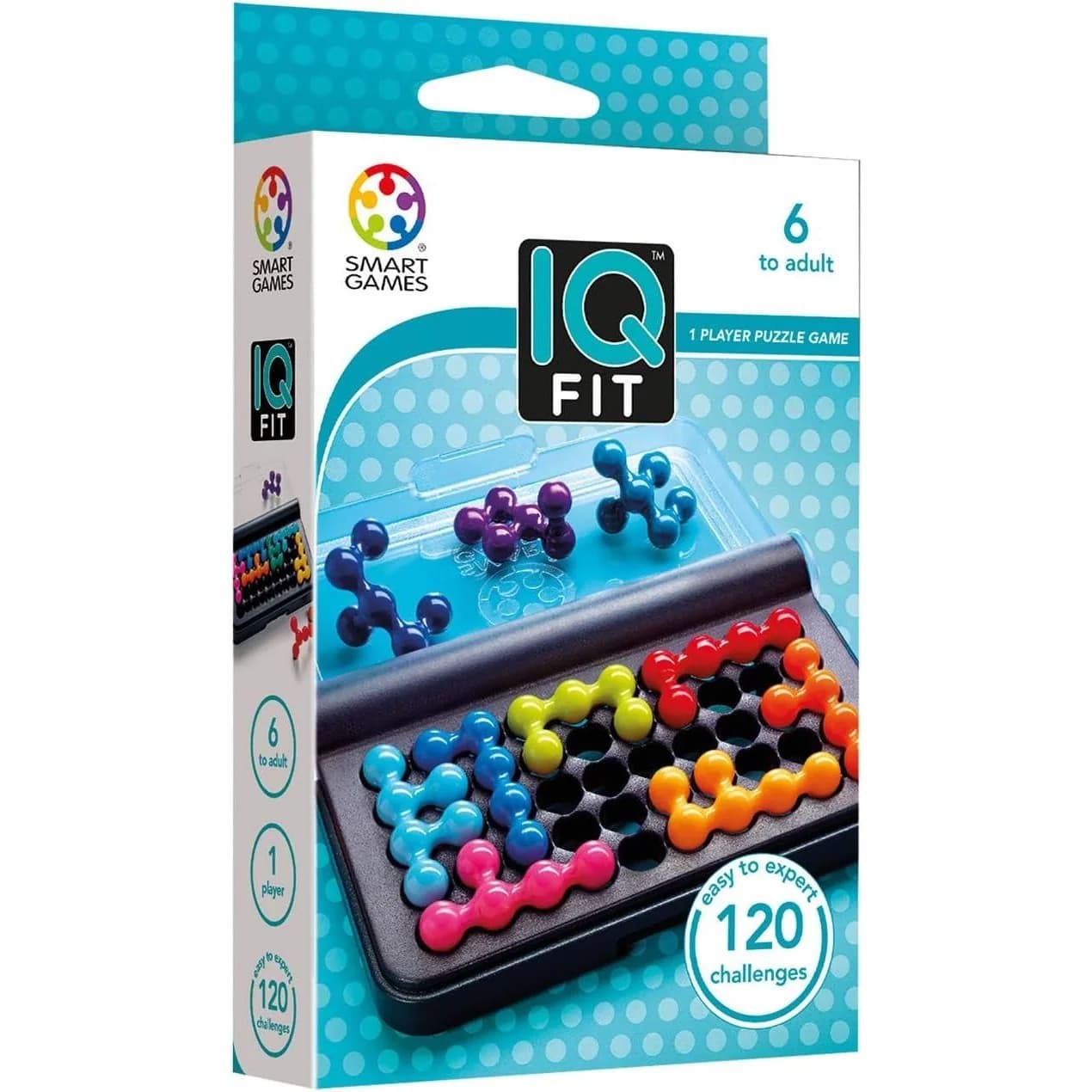 SmartGames IQ Fit, travel logic puzzle (SG423US) — view 2
