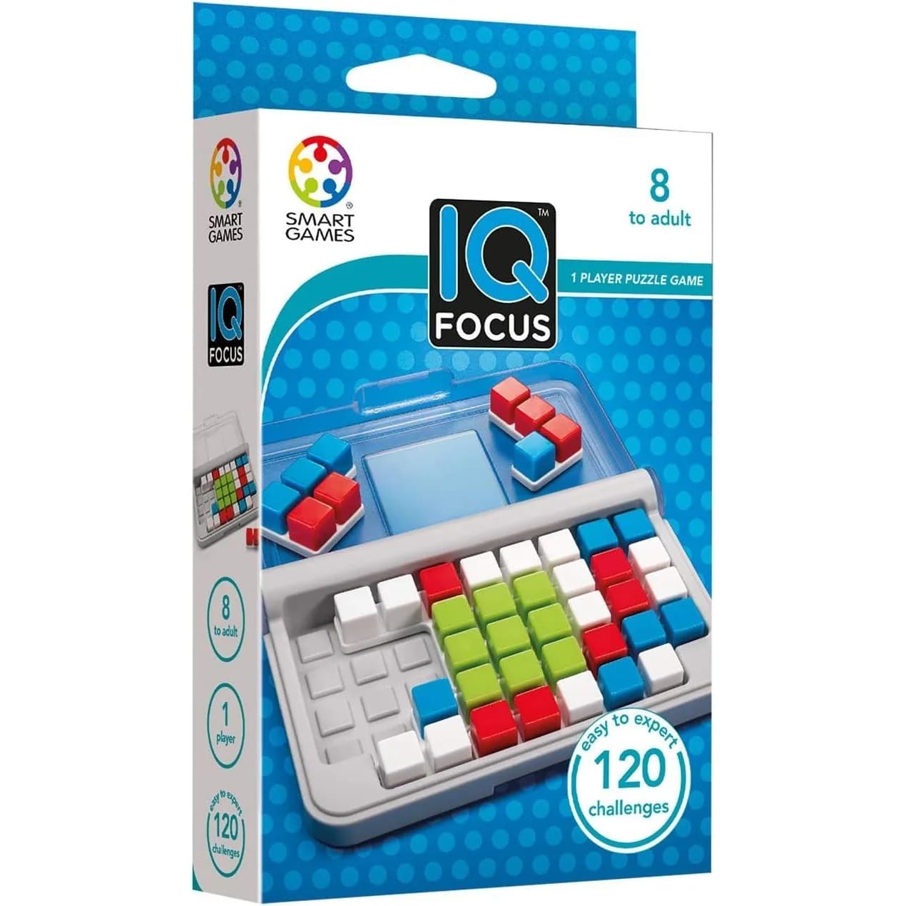 SmartGames IQ-Focus, single-player brain teaser (SG422)