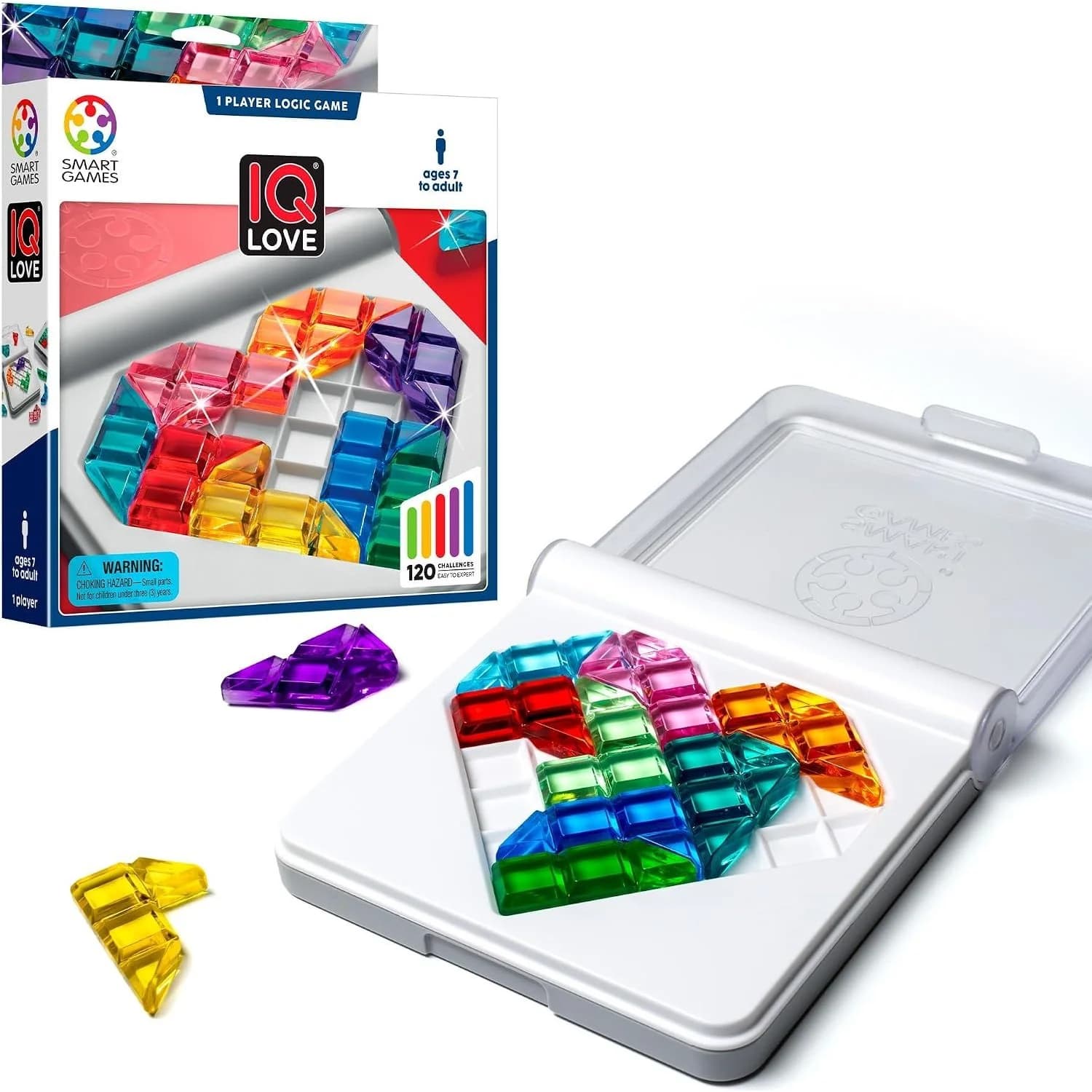 SmartGames IQ Love Travel Brain Teaser (SG302)