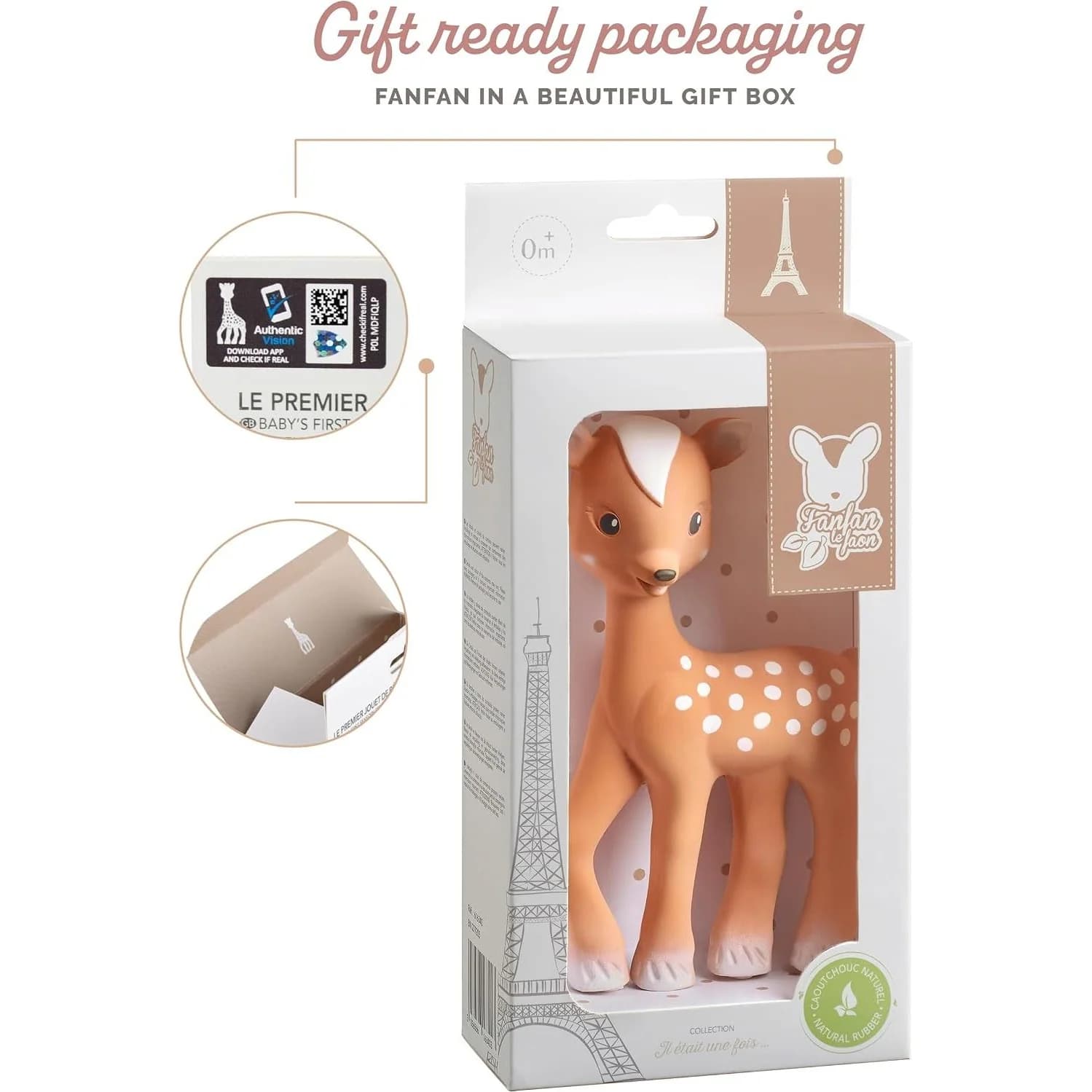 Sophie la girafe Fanfan the Fawn teether (616341) — view 2
