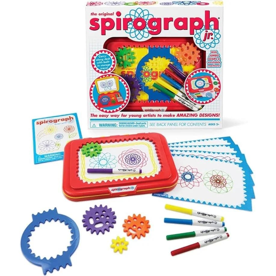 Spirograph Jr. Jumbo Gears spiral drawing kit (1023Z)