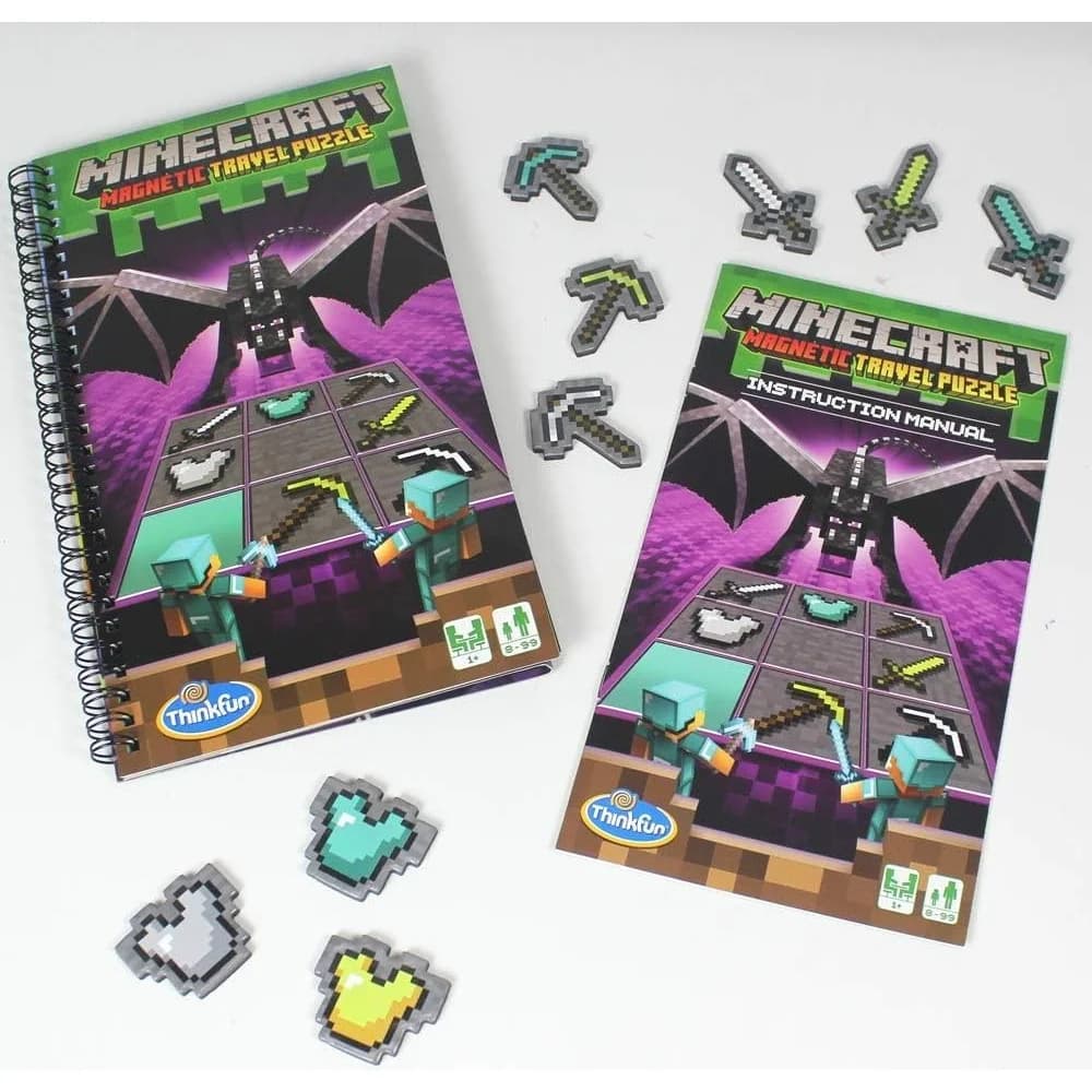 ThinkFun ماين كرافت لغز مغناطيسي للسفر (31521) — صورة 2