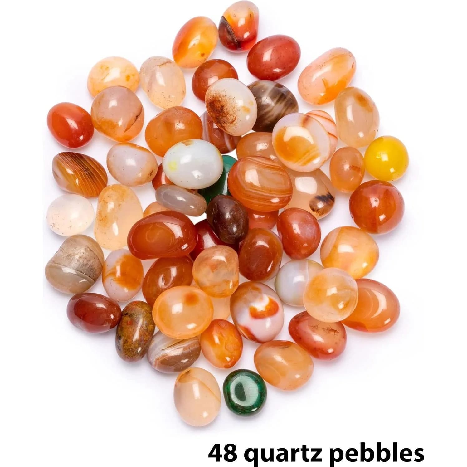 منقالة Yellow Mountain Imports، خشب صلب و48 حصاة (SN-MC002-A) — صورة 3