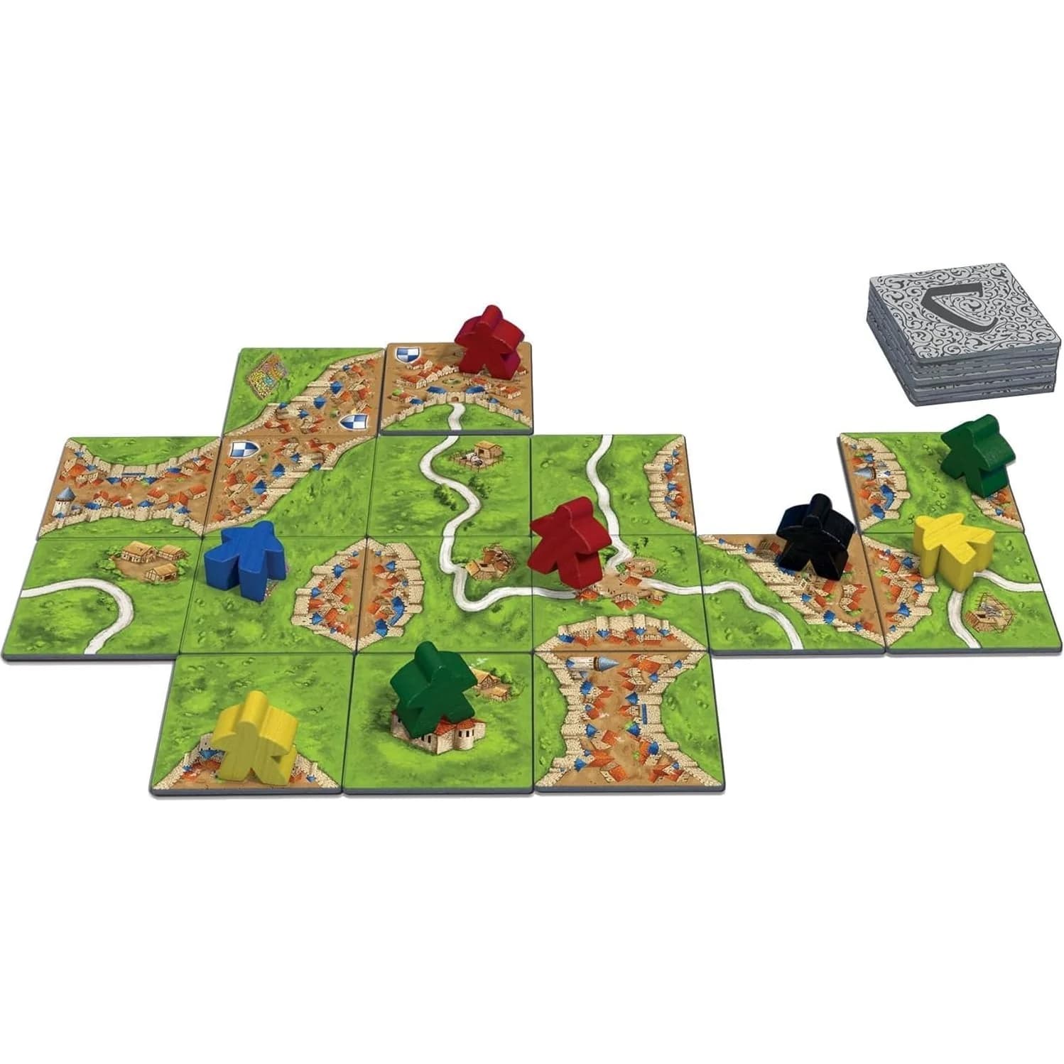 Z-Man Games Carcassonne, jeu de base (ZM7810) — vue 3