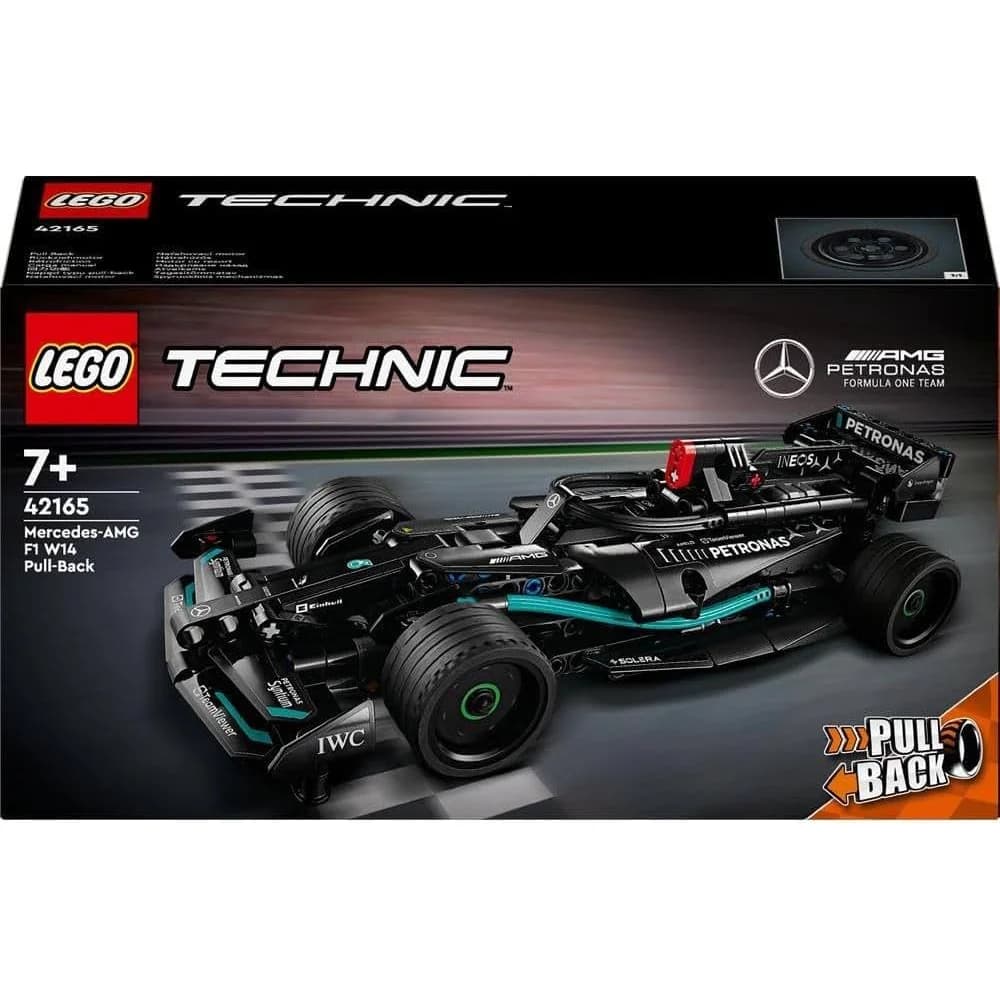 ليغو LEGO Technic 42165 Mercedes-AMG F1 W14 Pull-Back – لعبة تركيب