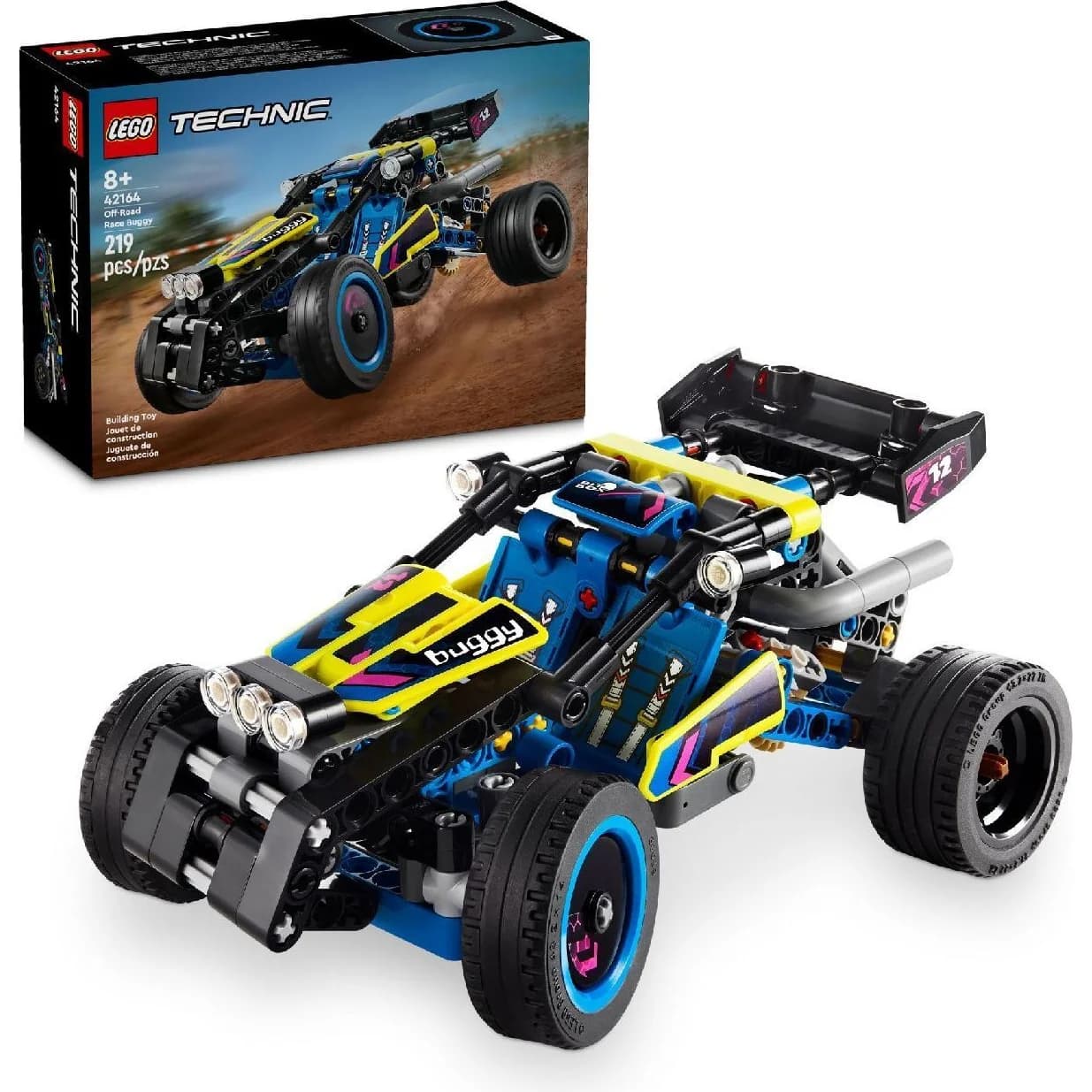 ليغو LEGO Technic 42164 Off-Road Race Buggy – لعبة تركيب