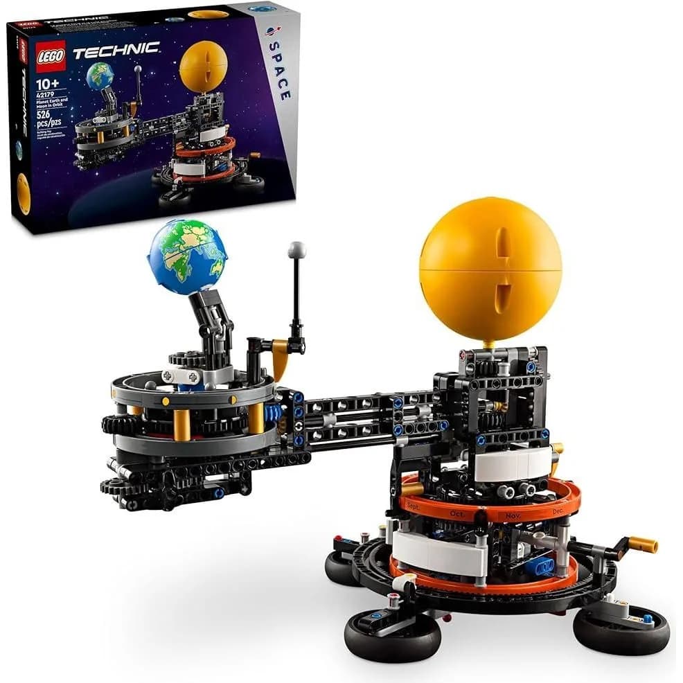 ليغو LEGO Technic 42179 Planet Earth and Moon in Orbit – لعبة تركيب